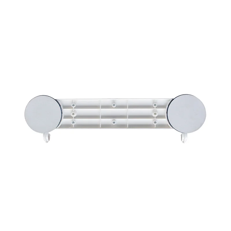 Bathroom Shelf Bathroom Suction Cup mop Holder Hook Towel Rack Wall Punch-Free mop Rack Wall-Mounted mop Rack