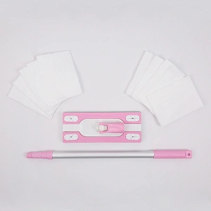 Sweeper Mop Disposable Cloth Mop, Long Handle, Can Wipe High Windows, Wooden Floors, Tile Floors