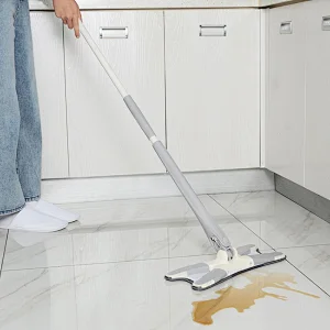 Hand Free-Washing Flat Mop Wet and Dry Mop for Household Floor Cleaning