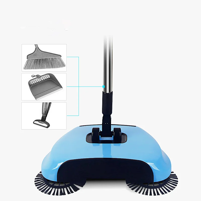 Hot Magic Push Broom Manual Carpet Sweeper for Floor Cleaning