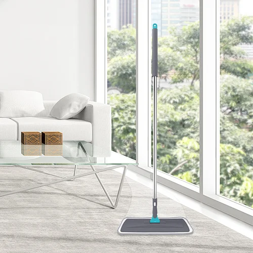 wholesale 360 magic aluminum microfiber floor clean easy flat mop for home