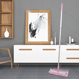 Sweeper Mop Disposable Cloth Mop, Long Handle, Can Wipe High Windows, Wooden Floors, Tile Floors