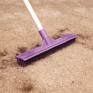 TPR rubber broom telescopic lazy broom with rubber seal for squeegee