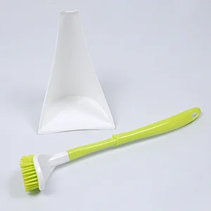 Eco-Friendly PP plastic TPR toilet bowl brush sets clean tools