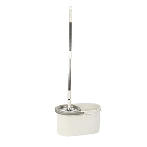 High quality magic floor home cleaning microfiber spin mop and bucket set