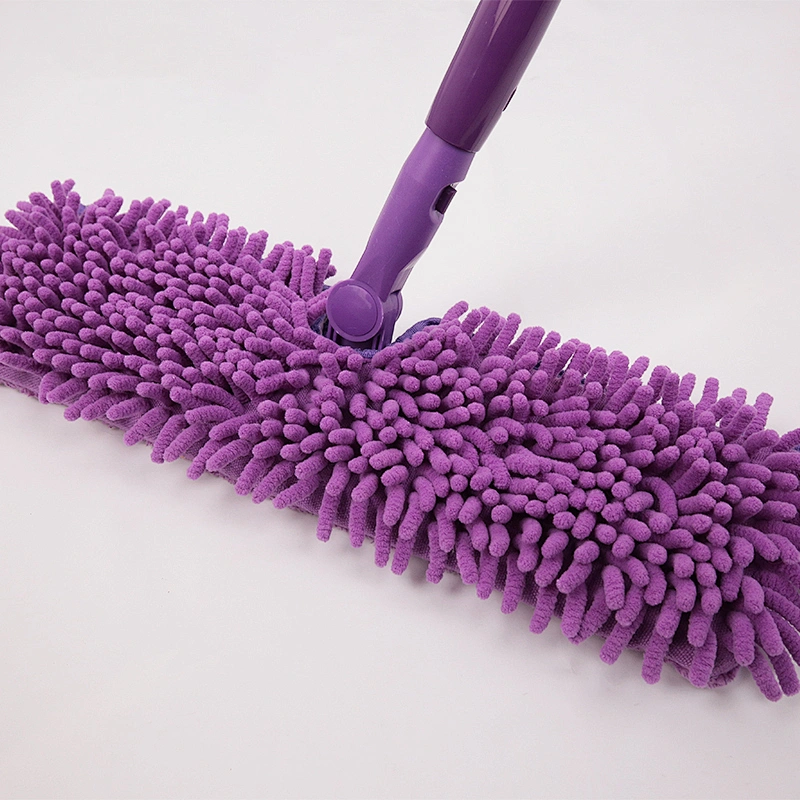 Household Cleaning Chenille and Microfiber Double Side Magic Floor Flat Mop