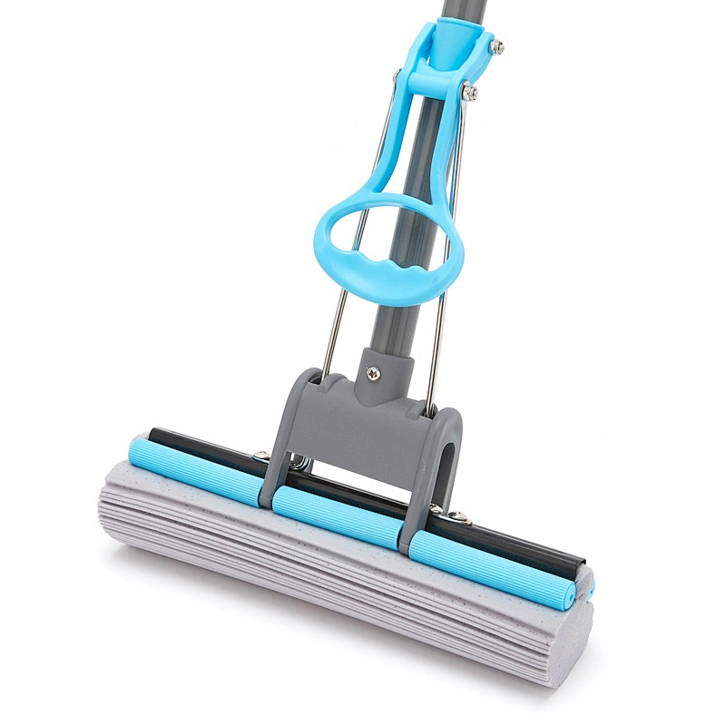 Best hot sales cleaning product single roller magic super absorbent water pva sponge mop for household floor cleaning
