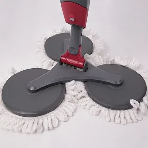 healthy household 3 round heads  Microfiber Spray Mop for floor cleaning