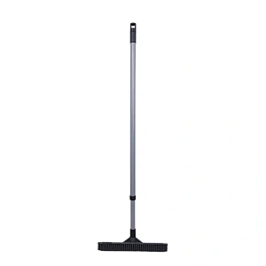 TPR rubber broom telescopic lazy broom with rubber seal for squeegee