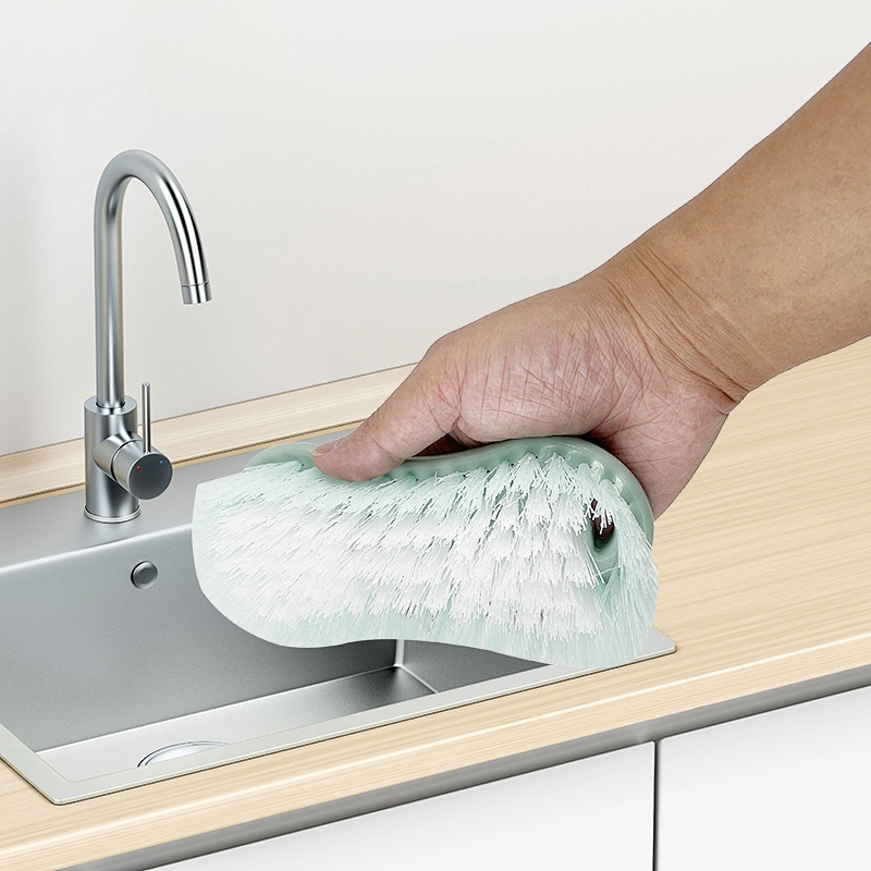 Scrub Brushes Cleaning Brushes for Household Use Bathroom Shower Scrubbing Brush for Cleaning Shower, Bathroom, Kitchen