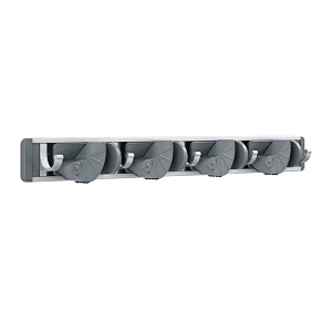 Aluminum Mop and Broom Holder Wall Mount,  Storage Racks for Garden Kitchen Tool Organizer Wall Hanger for Home Goods