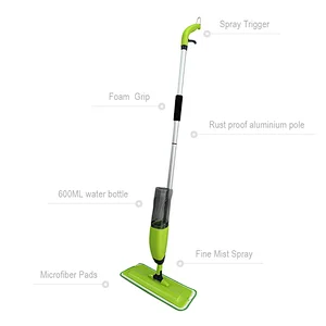 2022 new healthy magic  washable microfiber water spray mop for floor cleaning