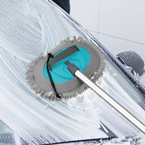 2022 Amazon 2 in 1  Car Wash mop with Telescopic Long Handle  Car Cleaning mop