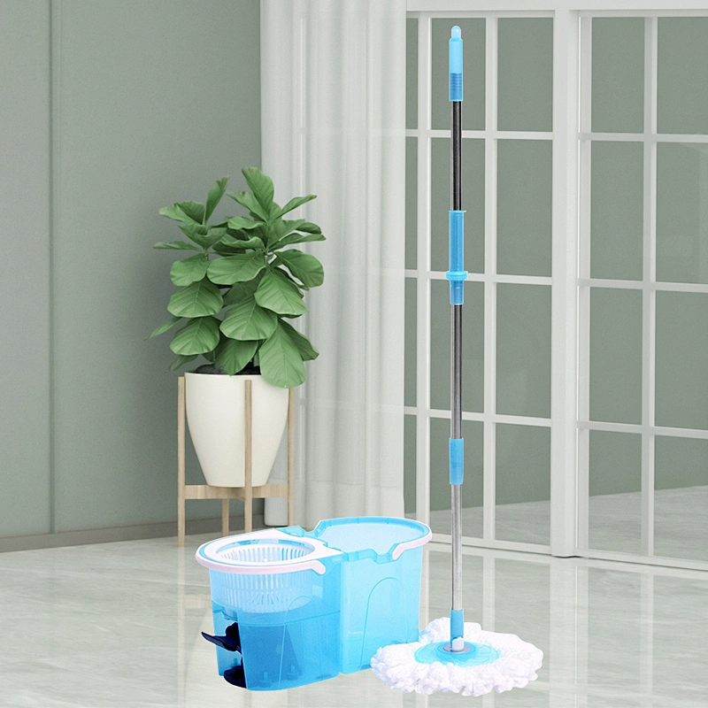 easy wring 360 microfiber pedal spin magic mop and bucket set