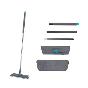 wholesale 360 magic aluminum microfiber floor clean easy flat mop for home
