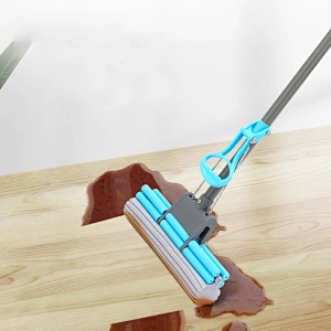 housewares cleaning tools floor double roller pva sponge mop