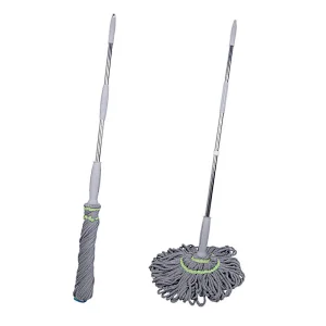 High Quality Easy Use Twist Cleaning Mop Wet Microfiber Mop