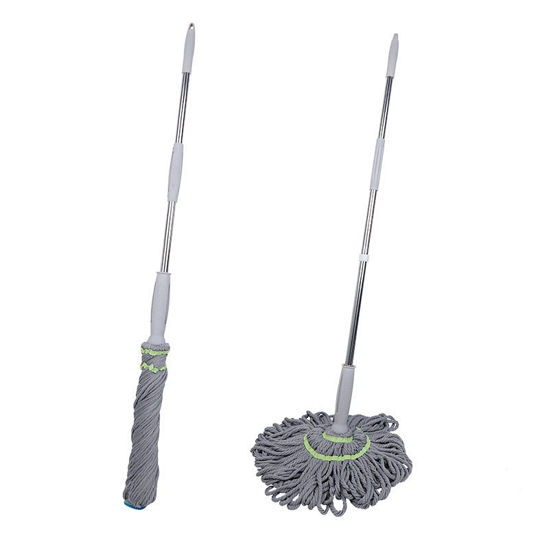 High Quality Easy Use Twist Cleaning Mop Wet Microfiber Mop