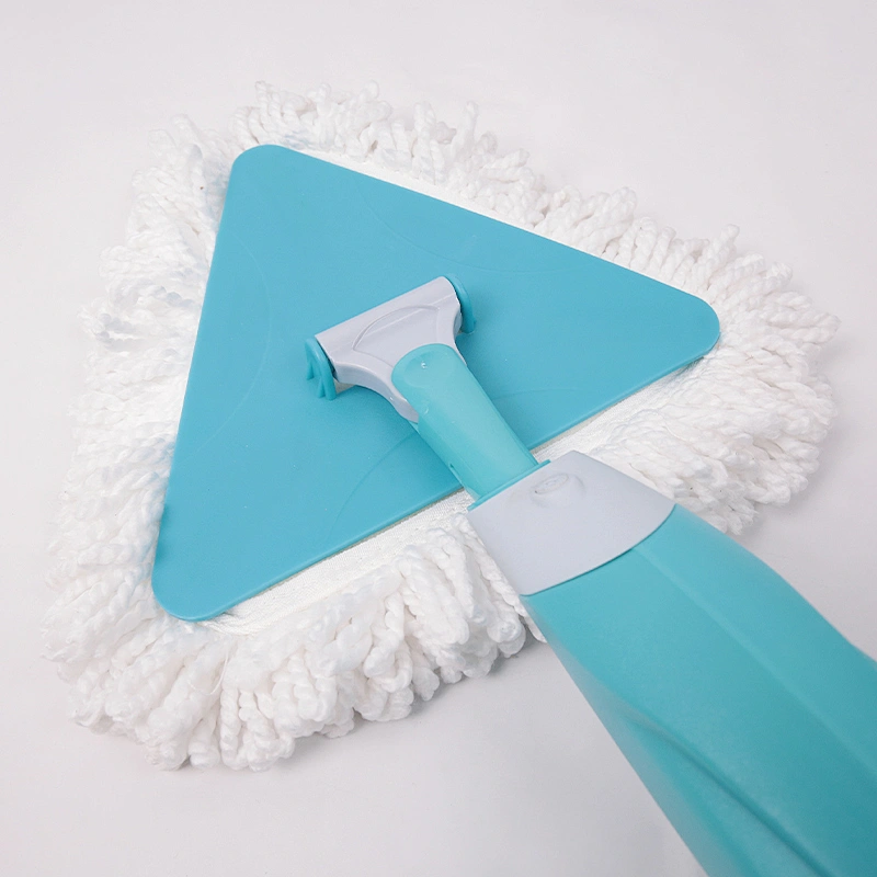 Magic Triangular mop head  Professional Microfiber easy Spray  Mop for houseload floor cleaning