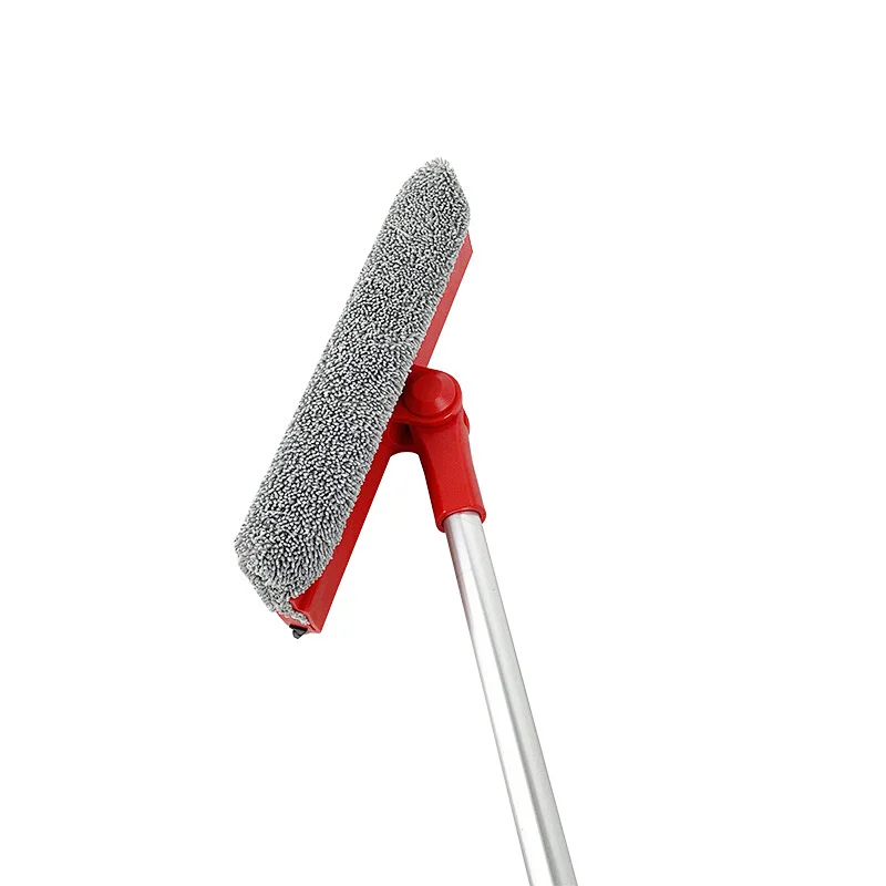 Double used Window Squeegee 2-in-1 Window Cleaner Sponge and Soft Rubber Strip TPR blade
