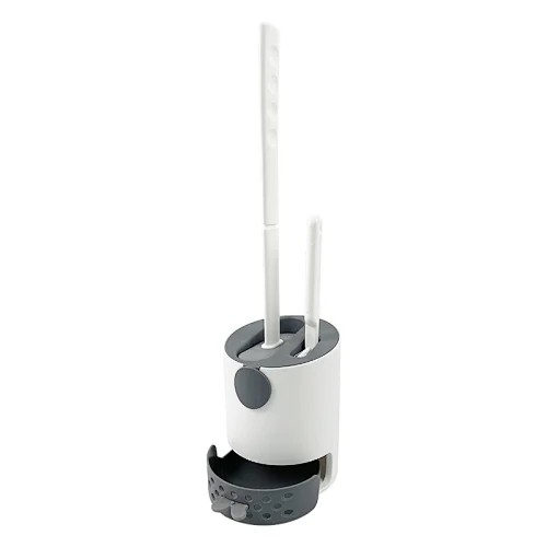 Wall Mounted TPR Toilet Brush and Holder Set for Household Bathroom cleaning