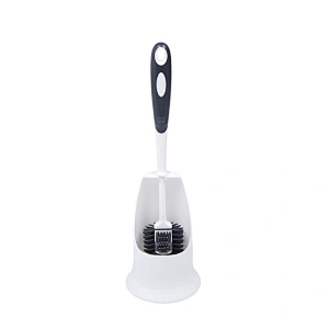 Promotion TPR Soft Long Handle Rubber Toilet Brush set