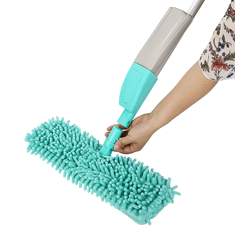 2022 high quality magic  double sided Microfiber and chenille water spray mop for household floor cleaning