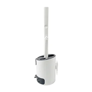 Wall Mounted TPR Toilet Brush and Holder Set for Household Bathroom cleaning