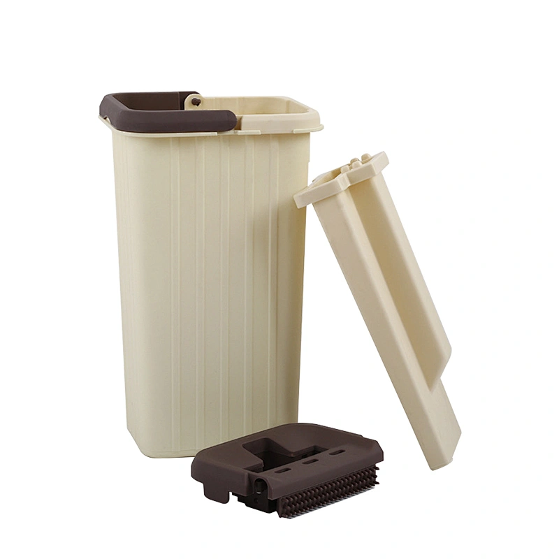2022 new trend product Commercial free hand washing microfiber floor mop cleaning flat squeeze mop with bucket set