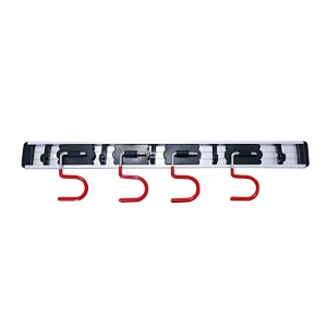 household storage holders & rack Wall Mounted Mop and Broom Holder Stainless Steel S Type Broom Rack Anti-Slip Mop holder hanger