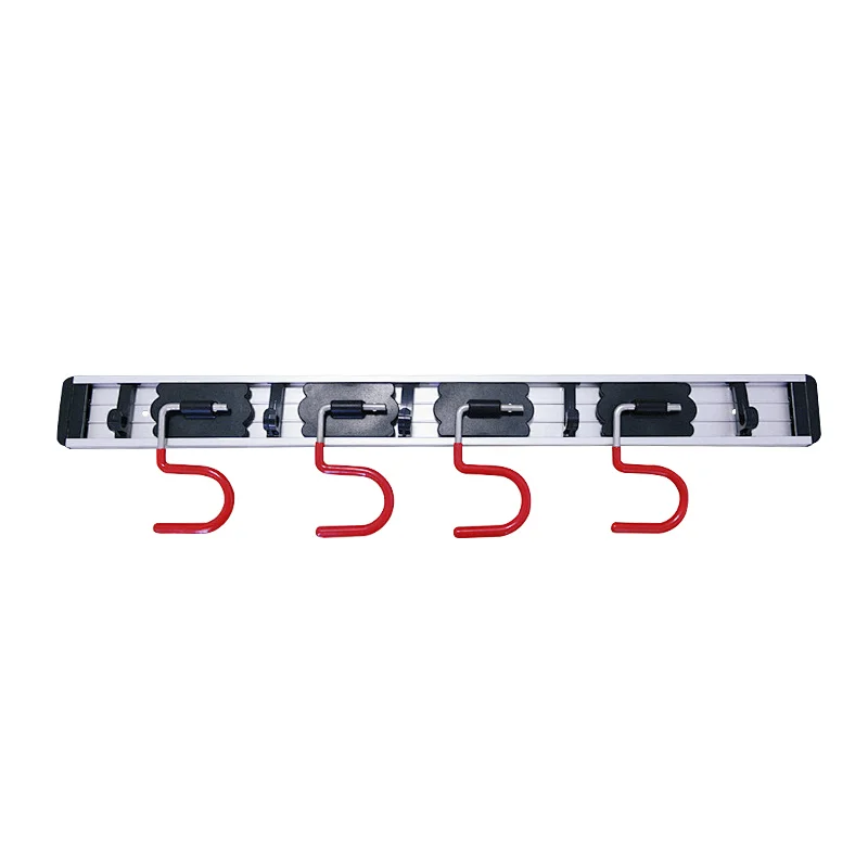 household storage holders & rack Wall Mounted Mop and Broom Holder Stainless Steel S Type Broom Rack Anti-Slip Mop holder hanger