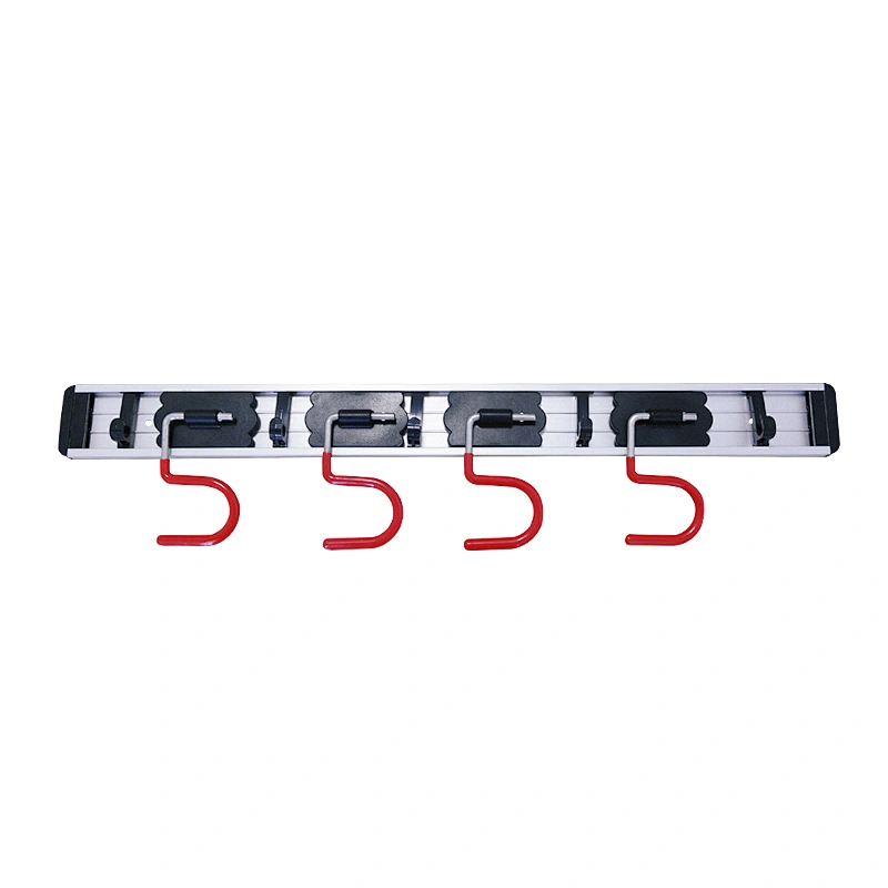household storage holders & rack Wall Mounted Mop and Broom Holder Stainless Steel S Type Broom Rack Anti-Slip Mop holder hanger