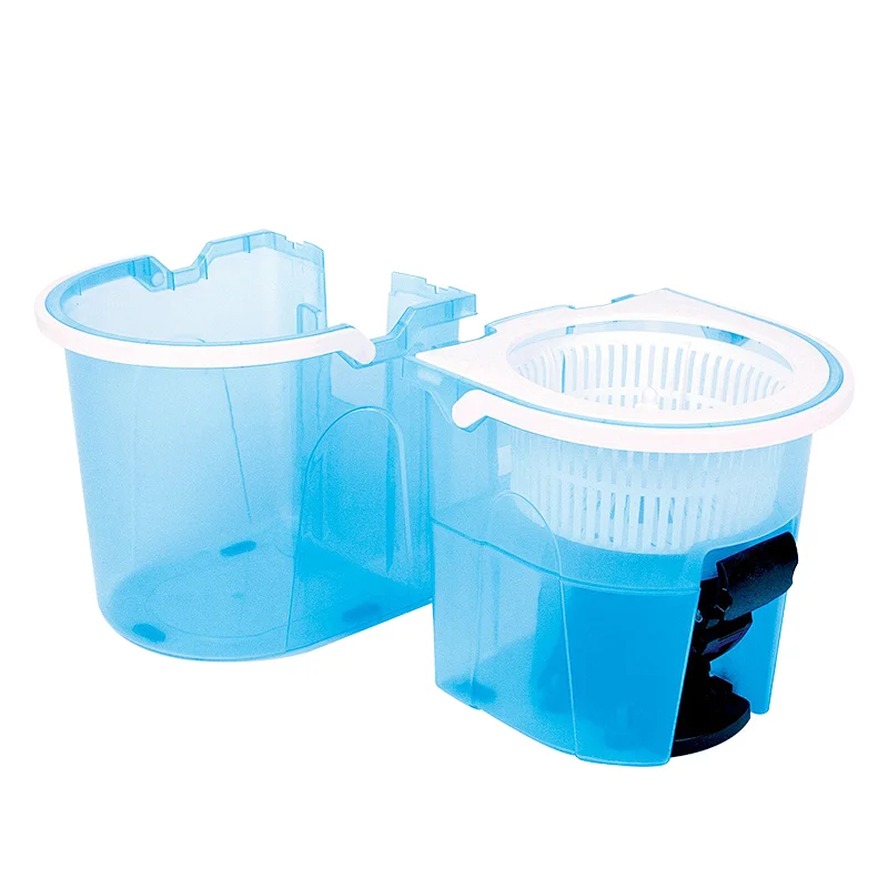 easy wring 360 microfiber pedal spin magic mop and bucket set
