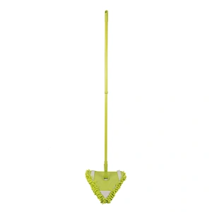Wall Cleaning Mop Triangle Flat Mop Wall Cleaner with Long Handle Chenille Dust Mop Wall Washer Mop Ceiling Mop