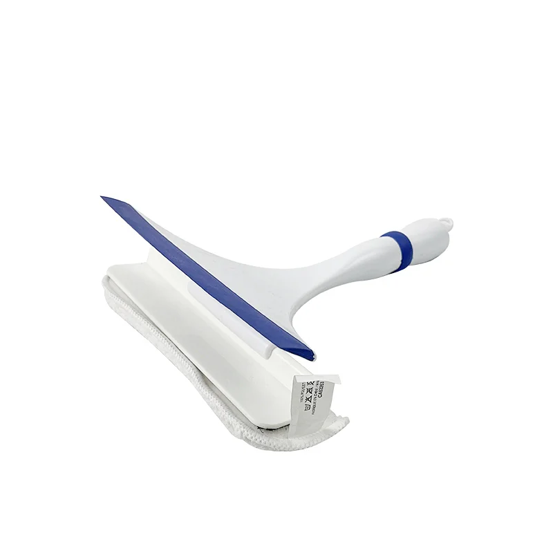 Double used microfiber window squeegee window wiper