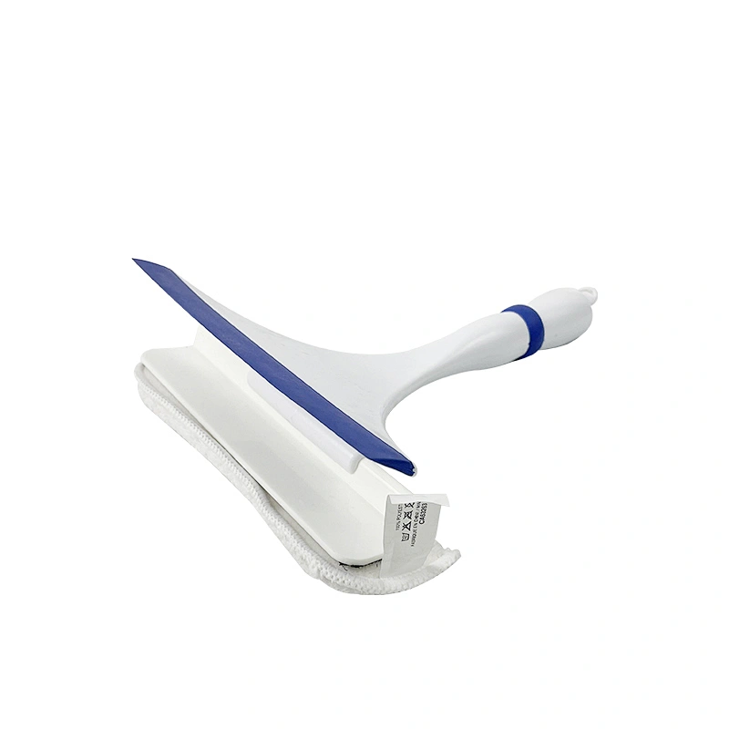 Double used microfiber window squeegee window wiper