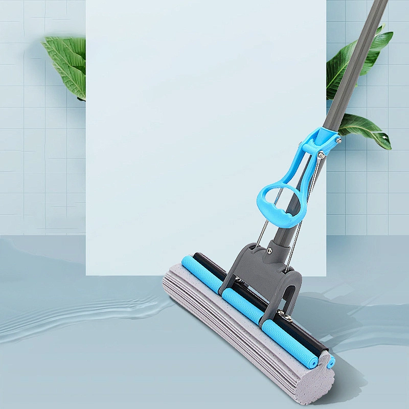 Best hot sales cleaning product single roller magic super absorbent water  pva sponge mop for household floor cleaning