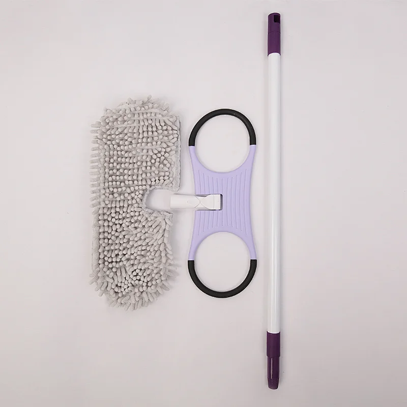 New cheap Home cleaning Double sided Microfiber and chenille flat mop magic cleaning mop