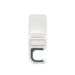 Hot Sale Wall Mounted  Home Door Nail-Free Storage Clamp Mop Hook Broom Holder for Bathroom