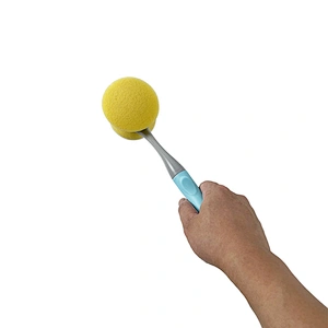 Long Handle Plastic Dish Cleaning Brush with Double-Faced Sponge