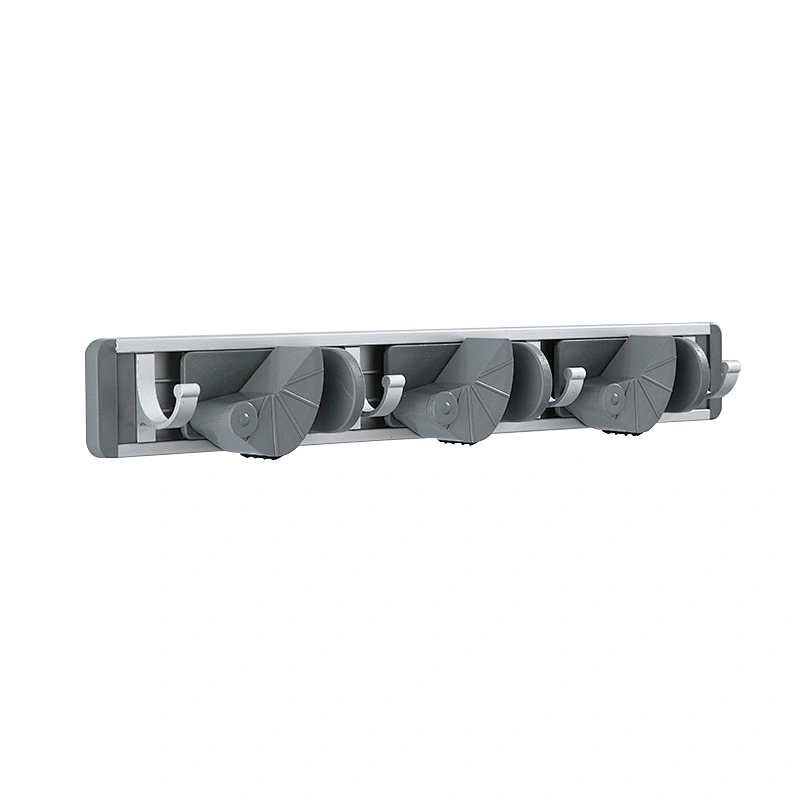 Aluminum Mop and Broom Holder Wall Mount,  Storage Racks for Garden Kitchen Tool Organizer Wall Hanger for Home Goods