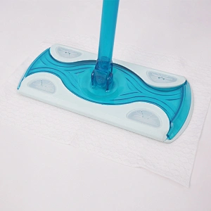 2-in-1 Mops for Floor Cleaning, Dry and Wet Multi-Surface Floor Cleaner, Sweeping and Mopping Starter Kit