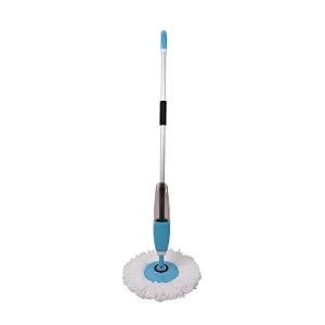 As seen on TV Hot sales cleaning product wet and dry spray mop Round microfibre floor mop