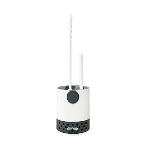 Wall Mounted TPR Toilet Brush and Holder Set for Household Bathroom cleaning