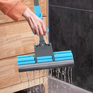 housewares cleaning tools floor double roller pva sponge mop