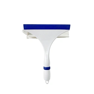 Double used microfiber window squeegee window wiper