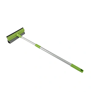 High Quality Household Items Rubber Foam Squeegee, Soft Sponge Window Squeegee Telescopic Aluminium Pole for Window Cleaning
