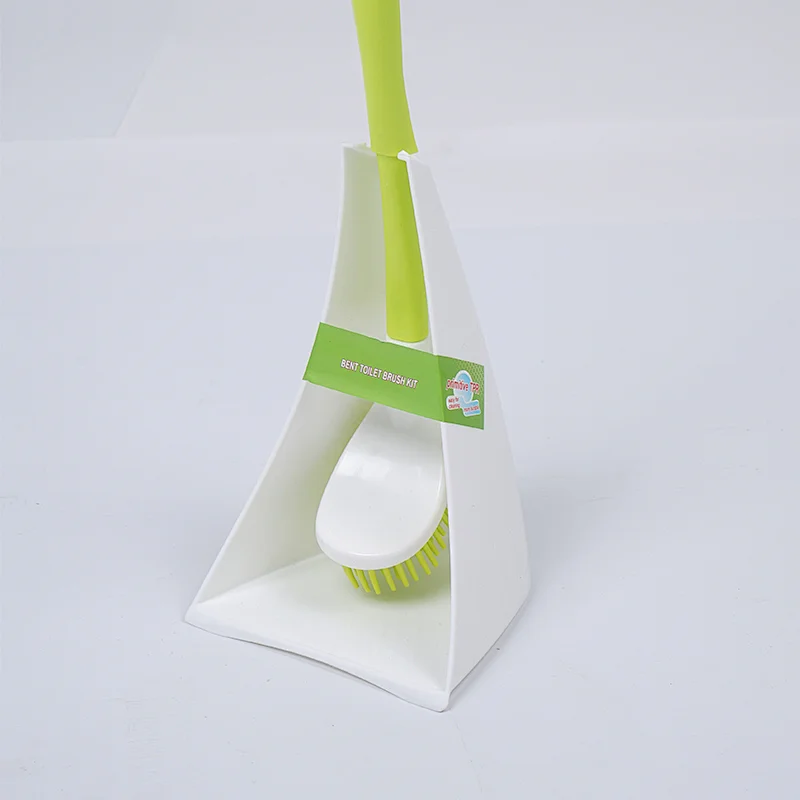 Eco-Friendly PP plastic TPR toilet bowl brush sets clean tools