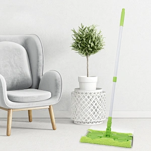 wholesale Home cleaning flat butterfly clamp frame microfiber mops for floor cleaning
