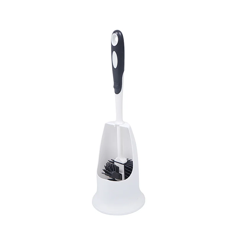 Promotion TPR Soft Long Handle Rubber Toilet Brush set